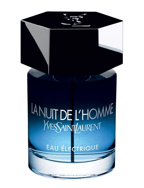 parfum yves saint laurent la nuit de l'homme eau electrique|l'homme eau de parfum review.